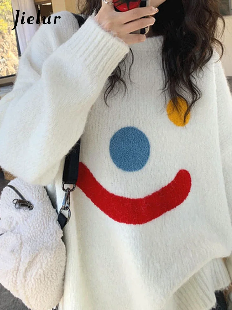 Autumn New French Slim Pullovers Woman Casual Loose Fashion Basic Simple Top Off White Street Chic Knit Pullovers Female
Autumn New French Slim Pullovers Woman Casual Loose Fashion Basic Simple Top Off White Street Chic Knit Pullovers Female