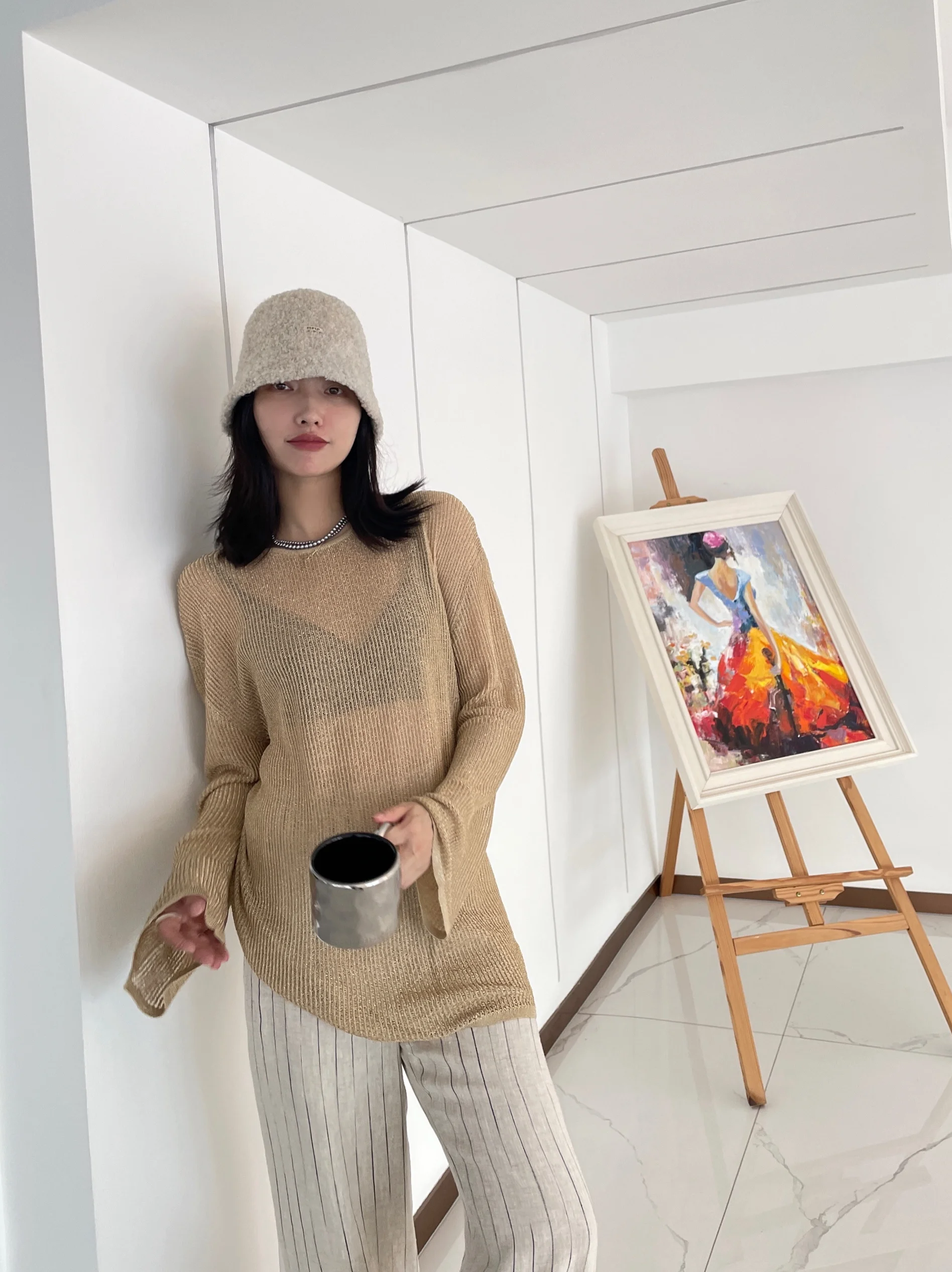 Вязаная накидка LadyChi Holiday Feel Dry Light Ice Hemp с золотистой и серебристой текстурой, универсальная, для защиты от солнца
Вязаная накидка LadyChi Holiday Feel Dry Light Ice Hemp с золотистой и серебристой текстурой, универсальная, для защиты от солнца