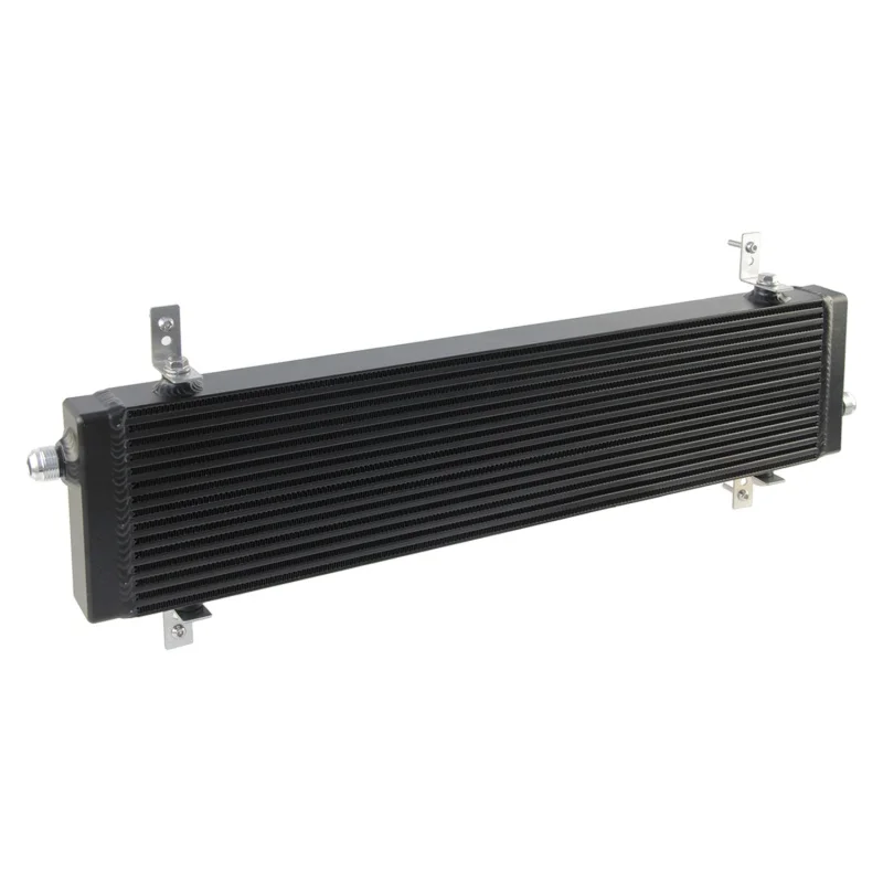 Bar & Plate Oil Cooler 10AN Durable Black/Silver 7/8"-14 UNF Large Core: 23"x5.5"x1.58" Universal Engine Single Cross Flow
Bar & Plate Oil Cooler 10AN Durable Black/Silver 7/8"-14 UNF Large Core: 23"x5.5"x1.58" Universal Engine Single Cross Flow