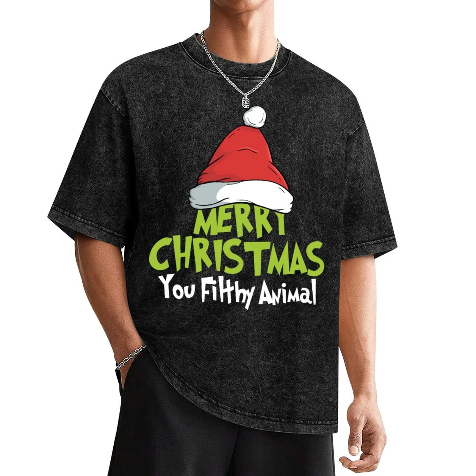 Merry christmas you filthy animal T-Shirt Short sleeve tee custom shirt Blouse funny t shirts for men
Merry christmas you filthy animal T-Shirt Short sleeve tee custom shirt Blouse funny t shirts for men