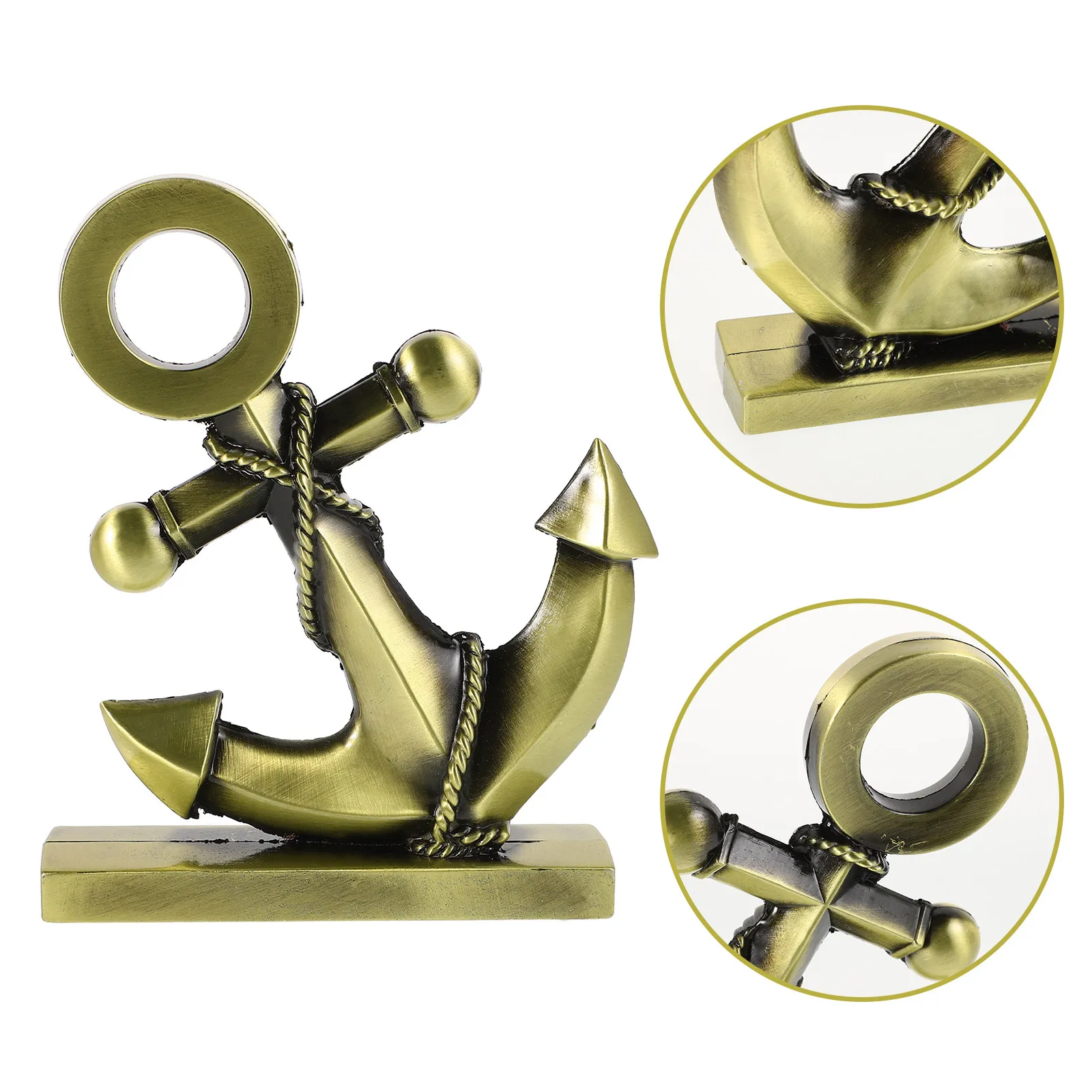 1pcs Alloy Anchor ornament, Creative Mediterranean-style Vintage Boat Anchor ornament, Tabletop Decor Metal Nautical Figurine
1pcs Alloy Anchor ornament, Creative Mediterranean-style Vintage Boat Anchor ornament, Tabletop Decor Metal Nautical Figurine