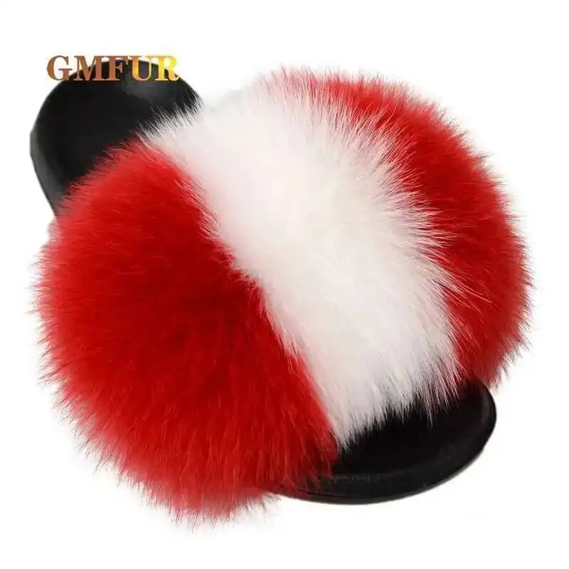 Woman Shoes Sandals Real Fox Fur Slippers One-word Fur Sandals Flat-bottomed Fingerless Home Sandal Women Summer Shoes Sandals
Woman Shoes Sandals Real Fox Fur Slippers One-word Fur Sandals Flat-bottomed Fingerless Home Sandal Women Summer Shoes Sandals