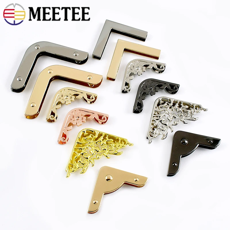 10/20Pcs Meetee Metal Protector Clasp Bag Corner Clips for Purse Decor Buckle Handbag Strap Edge Cover DIY Hardware Accessories
10/20Pcs Meetee Metal Protector Clasp Bag Corner Clips for Purse Decor Buckle Handbag Strap Edge Cover DIY Hardware Accessories