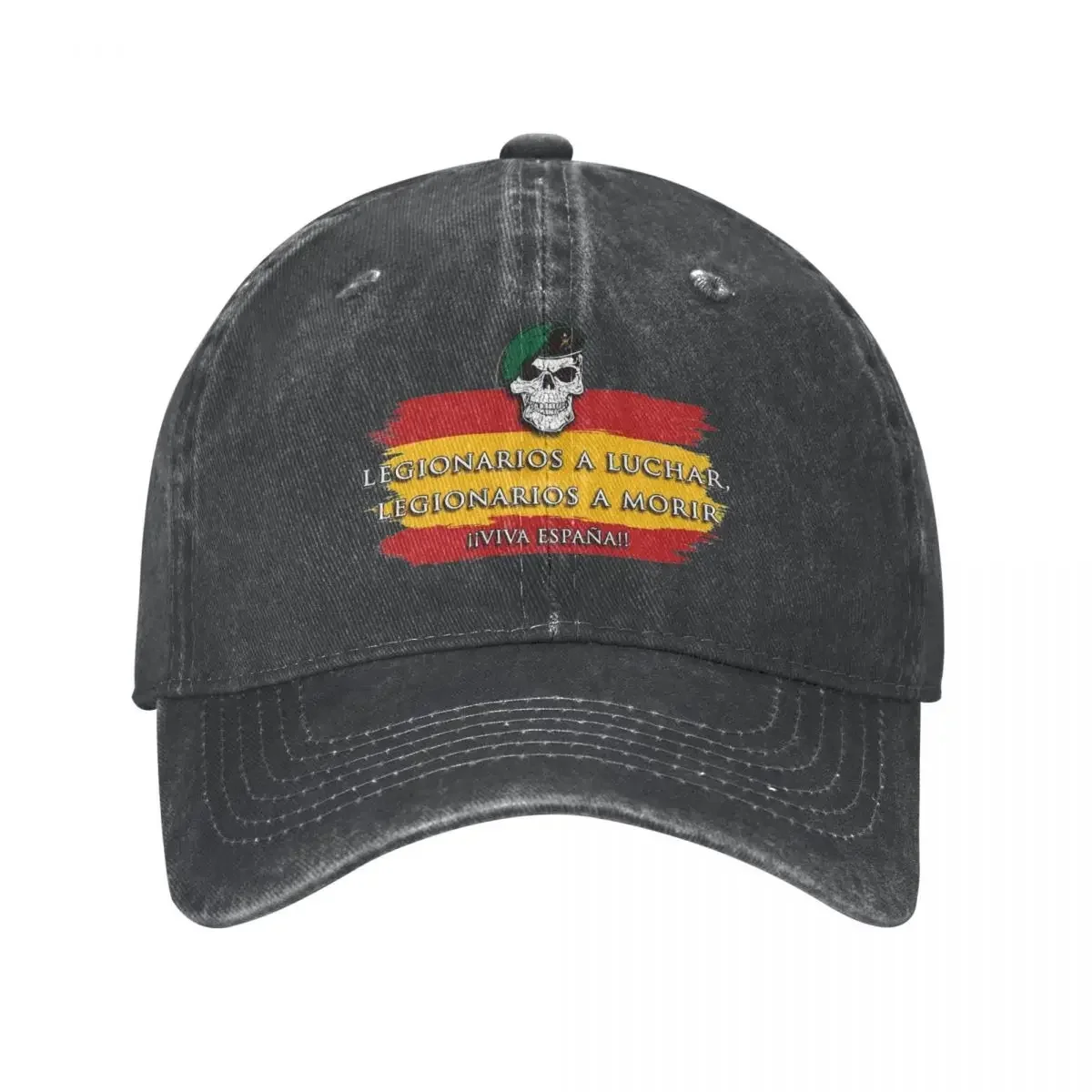 Spanish Legion Unisex Style Baseball Cap Distressed Denim Hats Cap Casual Outdoor All Seasons Travel Adjustable Fit Snapback Cap
Spanish Legion Unisex Style Baseball Cap Distressed Denim Hats Cap Casual Outdoor All Seasons Travel Adjustable Fit Snapback Cap