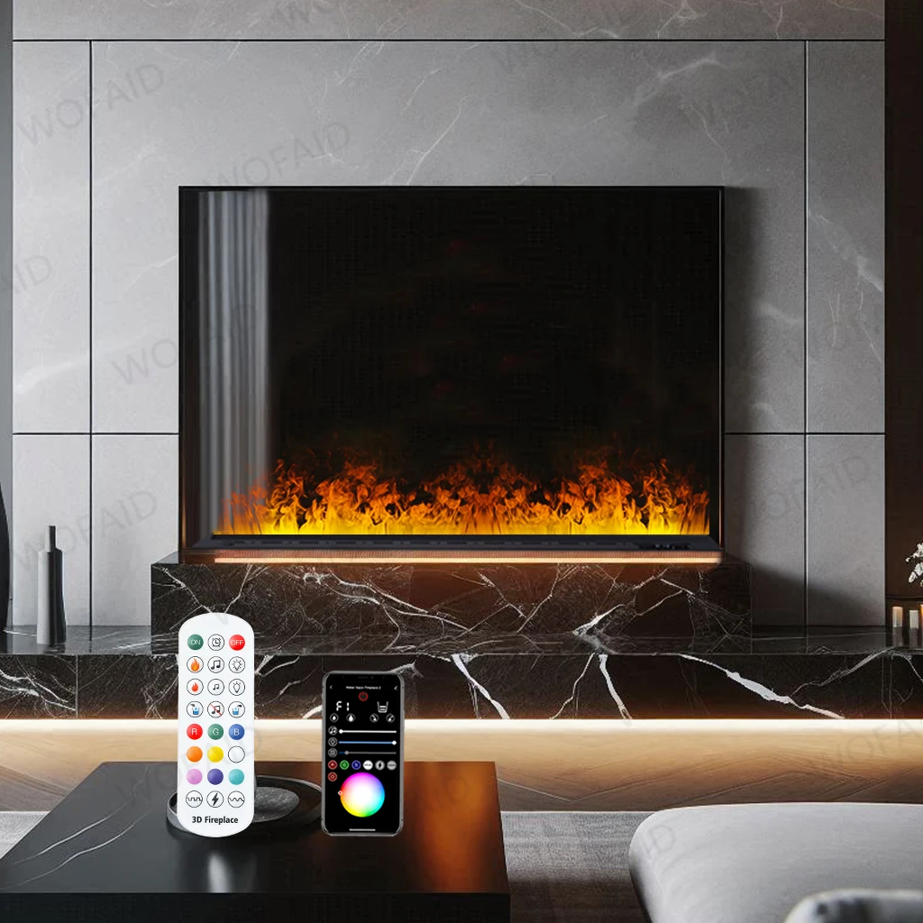 Smart Modern Indoor Water Vapor Fireplace Decorative Fireplace 3D Atomized Flame Fire place Adjustable Size Water Mist Fireplace
Smart Modern Indoor Water Vapor Fireplace Decorative Fireplace 3D Atomized Flame Fire place Adjustable Size Water Mist Fireplace