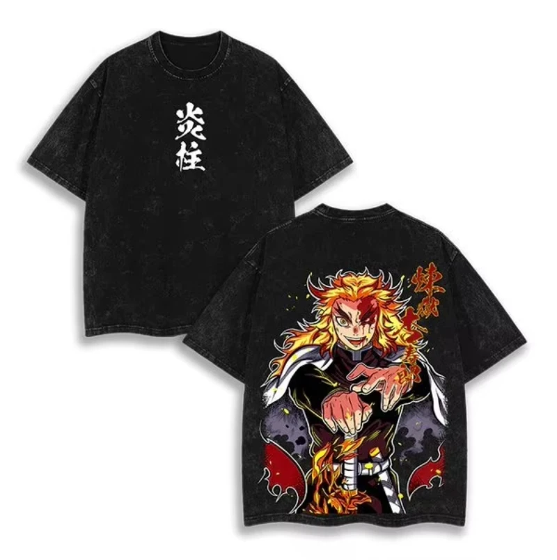 Винтажная футболка оверсайз с эффектом потертости, аниме Demon Slayer, унисекс, с коротким рукавом, уличная одежда, свободный крой, повседневный топ, лето, Y2K, новинка 2026
Винтажная футболка оверсайз с эффектом потертости, аниме Demon Slayer, унисекс, с коротким рукавом, уличная одежда, свободный крой, повседневный топ, лето, Y2K, новинка 2026