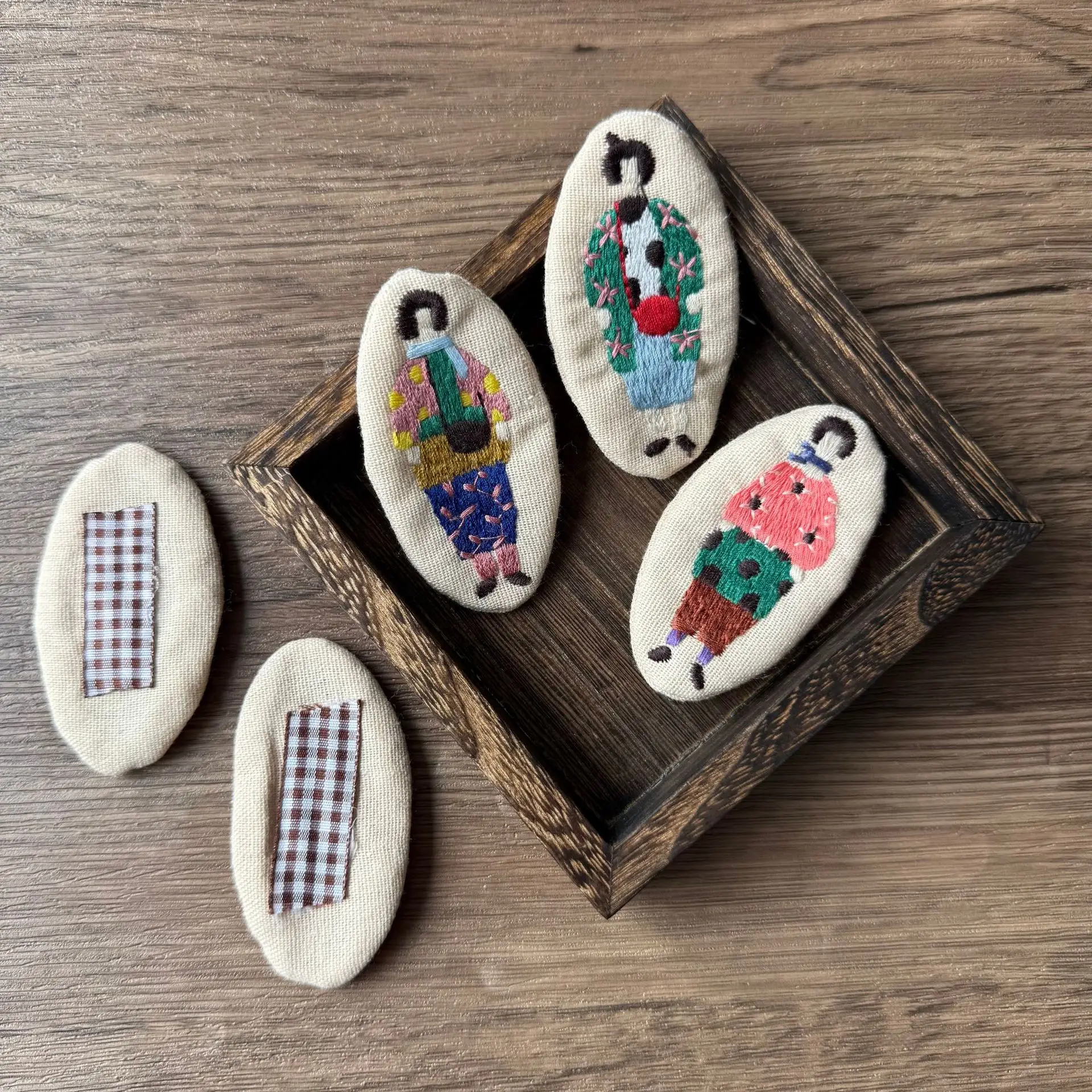 Embroidered Forest Girl Brooch Pin Mini Cute Fabric Badge for Coat Bag Scarf Delicate Handmade Craft Accessory
Embroidered Forest Girl Brooch Pin Mini Cute Fabric Badge for Coat Bag Scarf Delicate Handmade Craft Accessory
