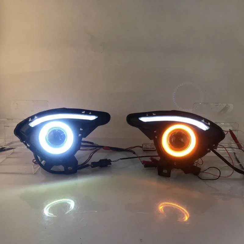 Eosuns Cob Angel Eye + светодиодные дневные ходовые огни Drl + противотуманные фары с линзой проектора для Mazda 2 Demio 2014-17
Eosuns Cob Angel Eye + светодиодные дневные ходовые огни Drl + противотуманные фары с линзой проектора для Mazda 2 Demio 2014-17