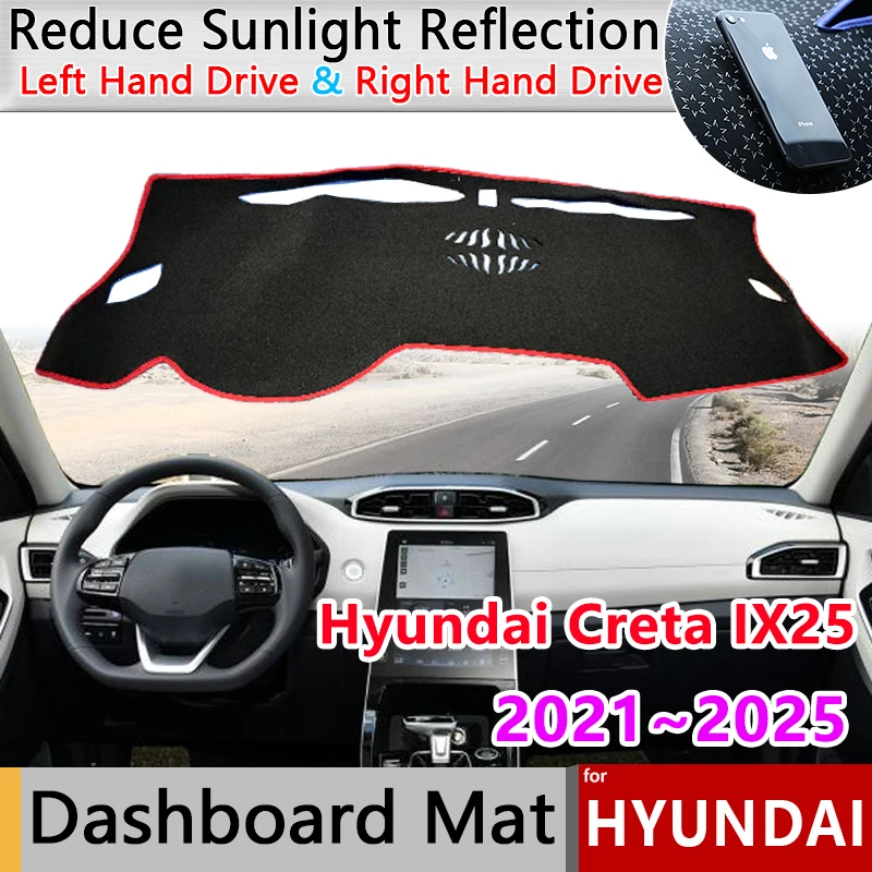 Car Dashboard Cover Pad for Hyundai Creta IX25 Accessories 2021~2025 Liner Anti-Slip Mat Sunshade Dashmat Carpet Rug Car Sticker
Car Dashboard Cover Pad for Hyundai Creta IX25 Accessories 2021~2025 Liner Anti-Slip Mat Sunshade Dashmat Carpet Rug Car Sticker