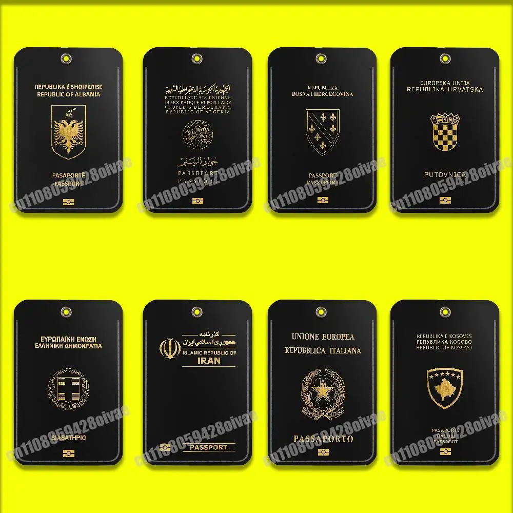 Albania Algeria Bosnia Croatia Greece Iran Italy Kosovo Libanon Passport For ID Clips Credit Bank Bag Card Holder Cover Keychain
Albania Algeria Bosnia Croatia Greece Iran Italy Kosovo Libanon Passport For ID Clips Credit Bank Bag Card Holder Cover Keychain