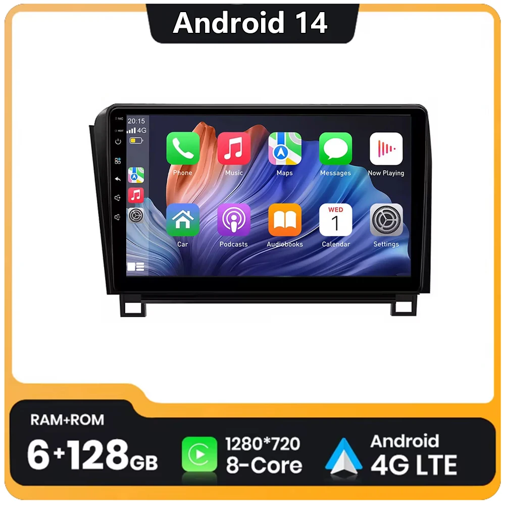 2Din Android 14 Car Radio For Toyota Tundra XK50 2007-2013/Sequoia XK60 2008-2017 Multimedia Player Gps Stereo 4G+wifi Carplay
2Din Android 14 Car Radio For Toyota Tundra XK50 2007-2013/Sequoia XK60 2008-2017 Multimedia Player Gps Stereo 4G+wifi Carplay