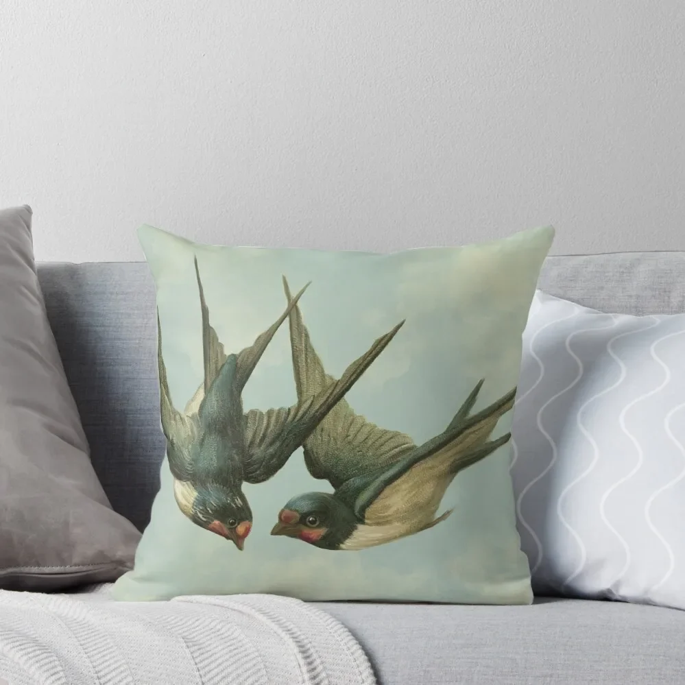 Vintage Swallow Pair Throw Pillow Marble Cushion Cover Bed pillowcases Pillow Cases pillow
Vintage Swallow Pair Throw Pillow Marble Cushion Cover Bed pillowcases Pillow Cases pillow