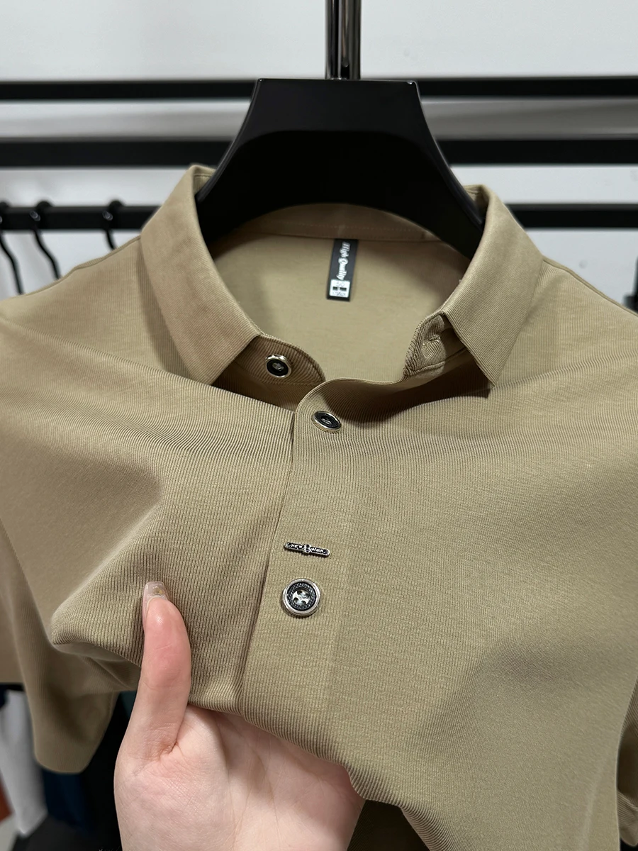 Premium Summer Men's Cotton Short Sleeve Fashion Designer Breathable High Quality Lapel Printed Shirt Paul Business Casual Top
Premium Summer Men's Cotton Short Sleeve Fashion Designer Breathable High Quality Lapel Printed Shirt Paul Business Casual Top