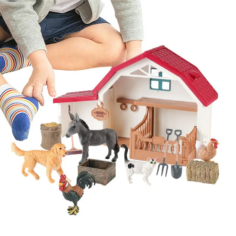 Farm Playset Large Farm Animal Figures Playset Outdoor Play Toys Early Development Activity Educational Science Set For Kids
Farm Playset Large Farm Animal Figures Playset Outdoor Play Toys Early Development Activity Educational Science Set For Kids