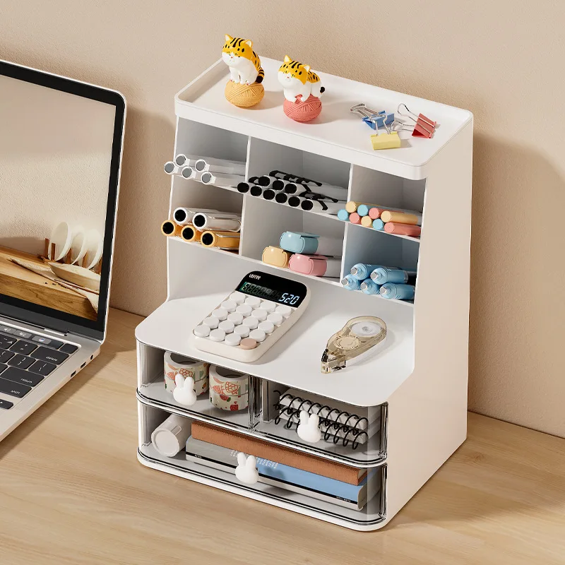 Large Capacity Transparent Drawer Cartoon Creative Pen Holder Storage Box for Children Girls Office Desktop Decoration
Large Capacity Transparent Drawer Cartoon Creative Pen Holder Storage Box for Children Girls Office Desktop Decoration
