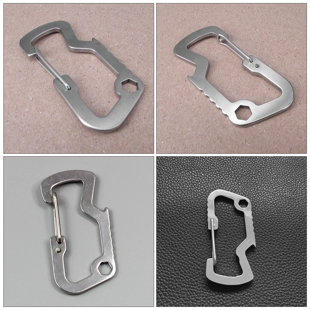 4 Pcs Carabiner Clip Stainless Steel Bottle Opener Outdoor Buckles Carrying Clips
4 Pcs Carabiner Clip Stainless Steel Bottle Opener Outdoor Buckles Carrying Clips