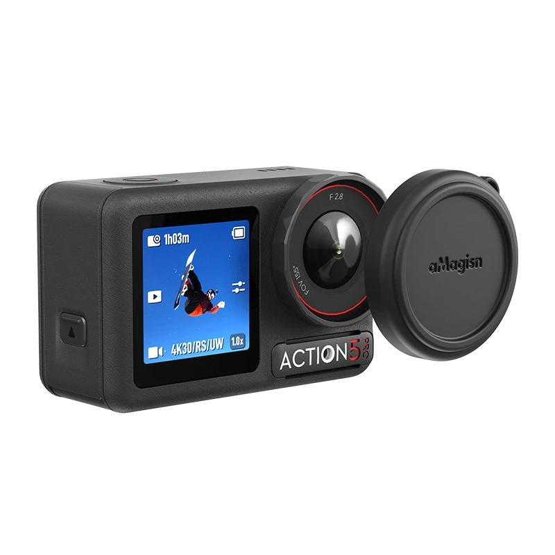 Black Silicone Lens Cap for DJI Osmo Action 5 Pro Lens Case for Action 5 Pro Sports Camera Accessories
Black Silicone Lens Cap for DJI Osmo Action 5 Pro Lens Case for Action 5 Pro Sports Camera Accessories