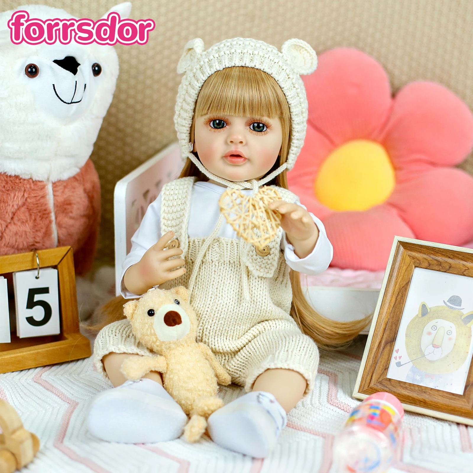 55CM Reborn Dolls Girl Betty Realistic Full Silicone Baby Bebe Vinyl Newborn Doll Princess Toddler Toy for Kids Christmas Gifts
55CM Reborn Dolls Girl Betty Realistic Full Silicone Baby Bebe Vinyl Newborn Doll Princess Toddler Toy for Kids Christmas Gifts