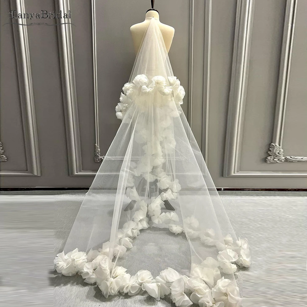 Романтическая свадебная фата мечты с цветочным краем Длинная накидка свадебные аксессуары для волос без расчески DV048
Романтическая свадебная фата мечты с цветочным краем Длинная накидка свадебные аксессуары для волос без расчески DV048