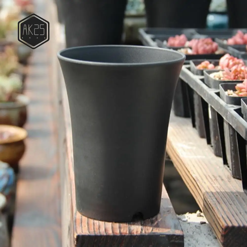 AK25-10Pcsblack Round Flower Pots High Waist Deep Pots Are Perfect For Indoor And Outdoor Plants, Seeds, Vegetables
AK25-10Pcsblack Round Flower Pots High Waist Deep Pots Are Perfect For Indoor And Outdoor Plants, Seeds, Vegetables