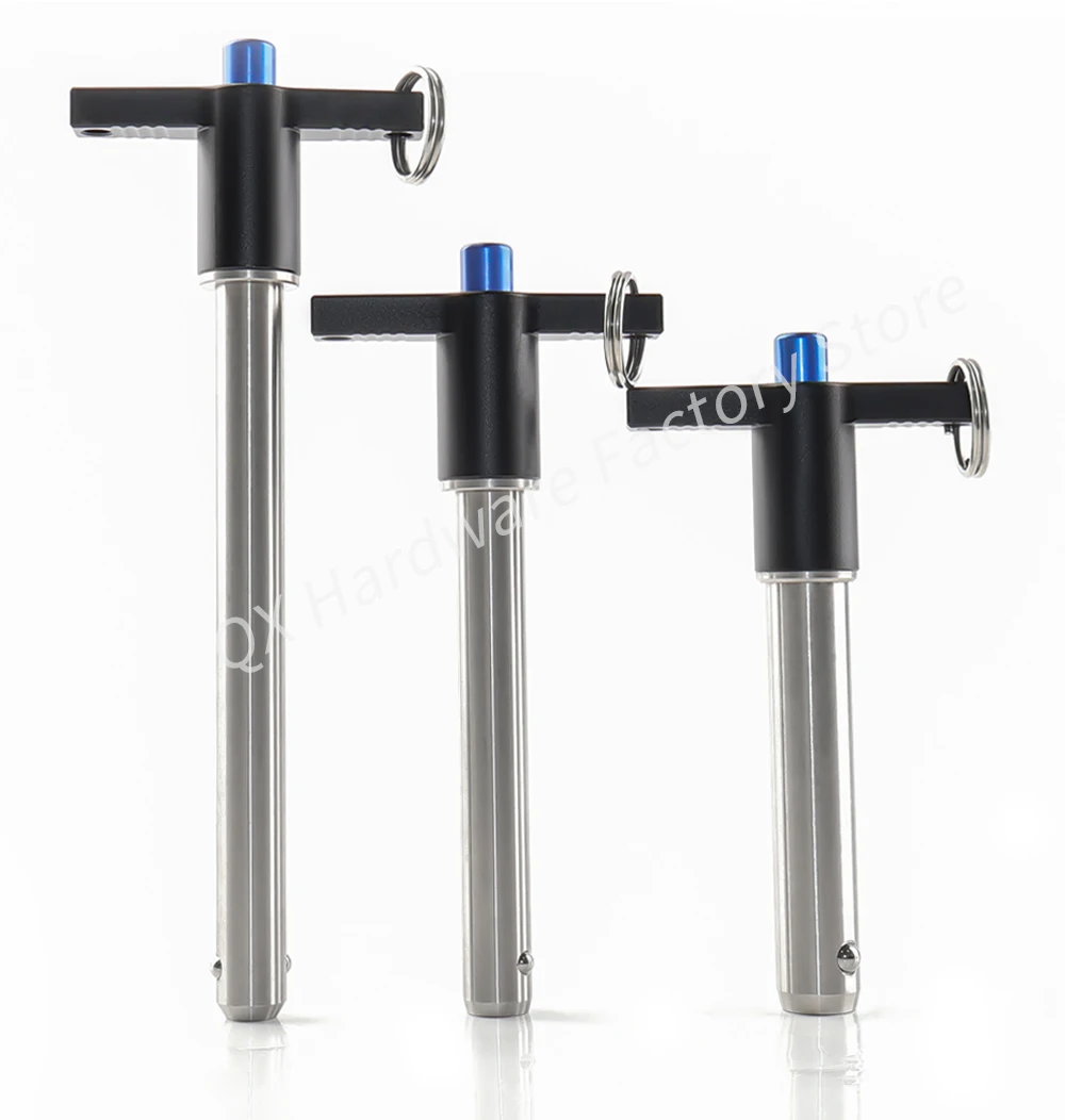 T-handle Quick Release Pin QX117 Safety Quick Release Lock Metal Pin Stainless Steel Pin Ball Pin Locking Pin With Push Button
T-handle Quick Release Pin QX117 Safety Quick Release Lock Metal Pin Stainless Steel Pin Ball Pin Locking Pin With Push Button