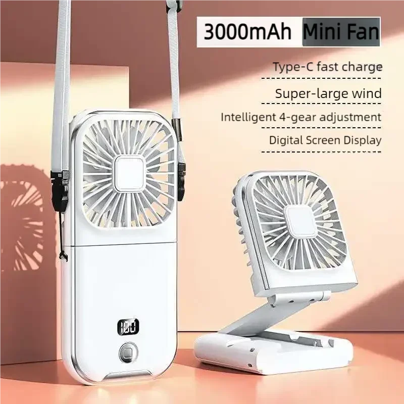 Foldable Hanging Neck Fan Cooling Desktop Refrigeration Handheld USB Mini Fan Camping Mute Ventilador Air Cooler for Sports
Foldable Hanging Neck Fan Cooling Desktop Refrigeration Handheld USB Mini Fan Camping Mute Ventilador Air Cooler for Sports
