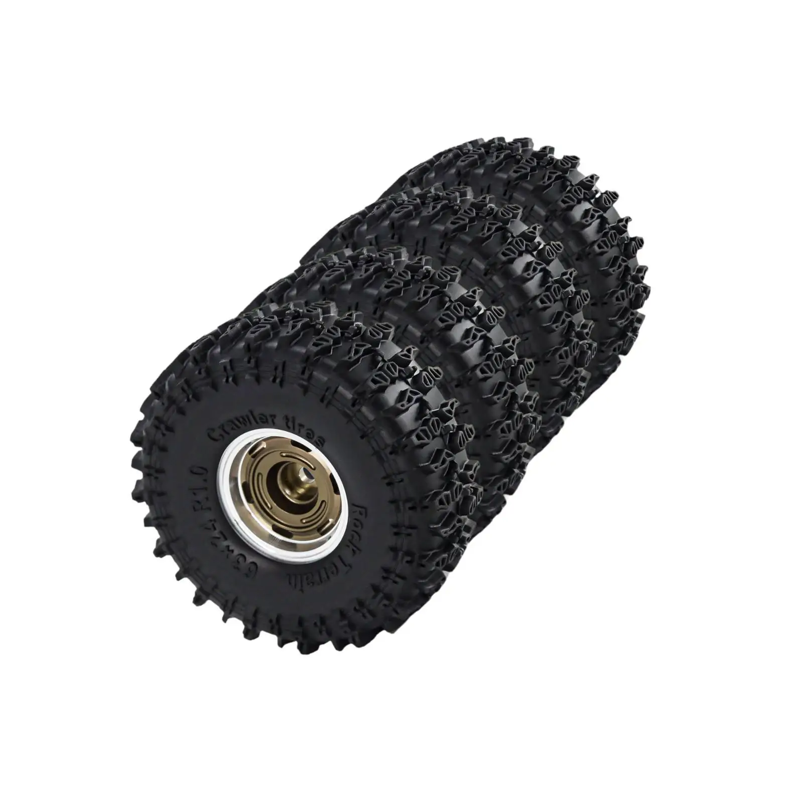 4 Pieces RC Wheels and Tires Set Modification Replacement Part 1/24 RC
4 Pieces RC Wheels and Tires Set Modification Replacement Part 1/24 RC