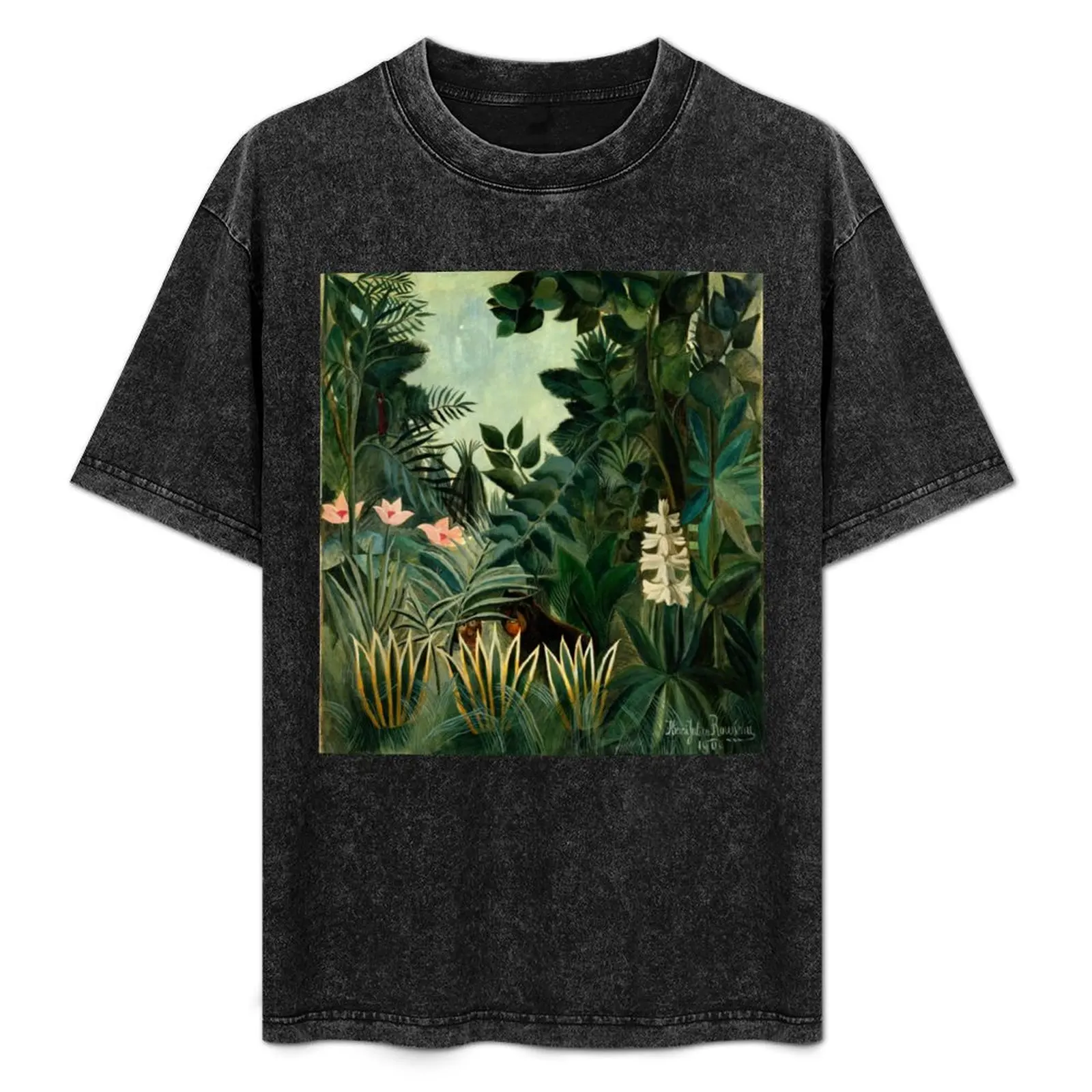 The Equatorial Jungle - Henri Rousseau T-Shirt Vintage Style Printed Top
The Equatorial Jungle - Henri Rousseau T-Shirt Vintage Style Printed Top