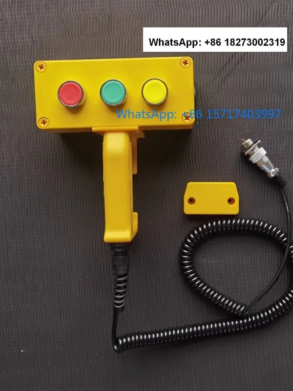 Handheld switch box, two handed start button box, control box, wine machine labeling machine, handheld chassis
