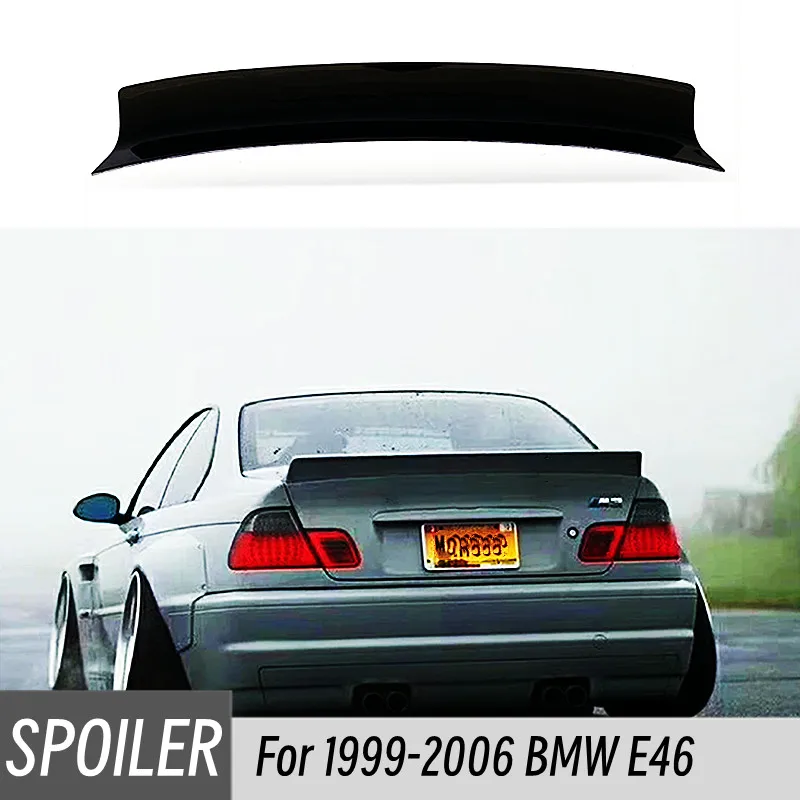 For 1999-2006 BMW E46 Sedan 4 Door Rear Trunk Lid Boot Spoiler Wings ABS PlasticBlack Carbon Car Exterior Tuning Accessories
For 1999-2006 BMW E46 Sedan 4 Door Rear Trunk Lid Boot Spoiler Wings ABS PlasticBlack Carbon Car Exterior Tuning Accessories