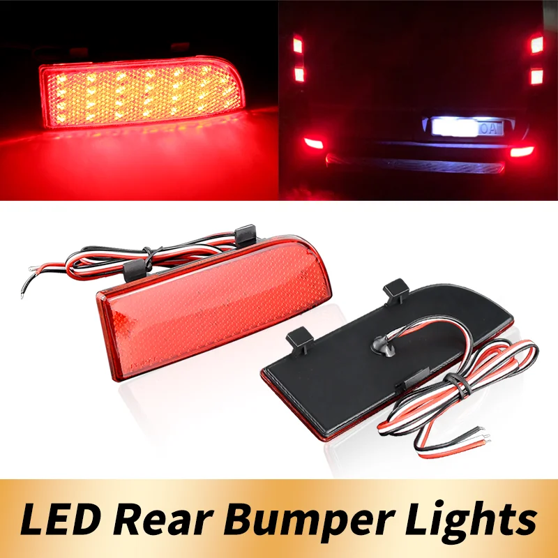 1 Pair LED Rear Bumper Reflector Brake Lights Tail Stop Lamps Canbus For Mercedes Benz W639 Vito Viano 2003-2014 Car Accessories
1 Pair LED Rear Bumper Reflector Brake Lights Tail Stop Lamps Canbus For Mercedes Benz W639 Vito Viano 2003-2014 Car Accessories