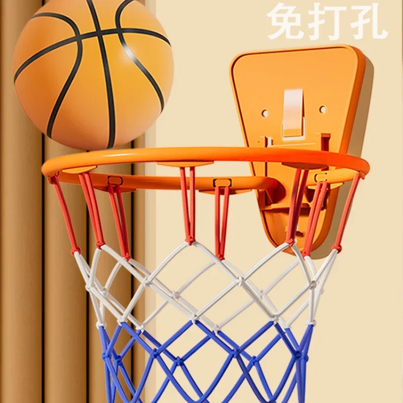 No punching indoor basketball frame Wall-mounted silent ball throwing basketball frame Children's basketball hoop
No punching indoor basketball frame Wall-mounted silent ball throwing basketball frame Children's basketball hoop