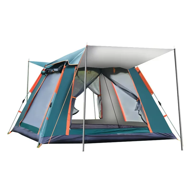 Best Price Single Layer Automatic Waterproof 4-6 Person Outdoor Camping Sleeping Tent Two Aluminum Pole Family Parties Tent
Best Price Single Layer Automatic Waterproof 4-6 Person Outdoor Camping Sleeping Tent Two Aluminum Pole Family Parties Tent