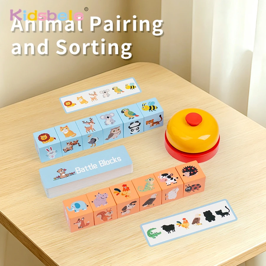 Animal Ranking Battle Blocks Educational 2-player Competitive Board Game Logic Thinking Training Parent-child Interactive Toy
Animal Ranking Battle Blocks Educational 2-player Competitive Board Game Logic Thinking Training Parent-child Interactive Toy