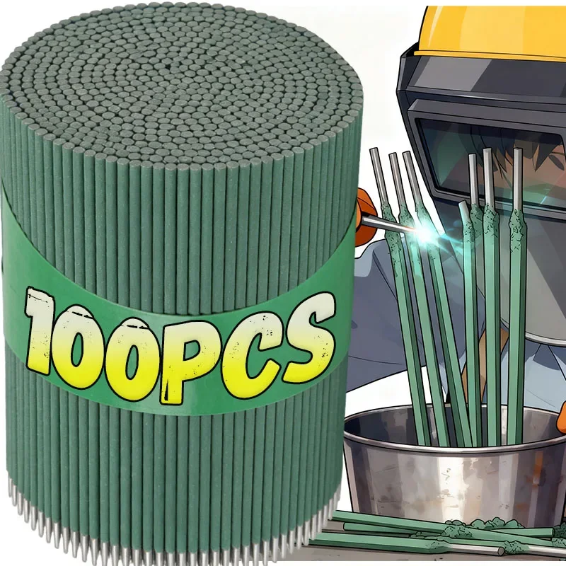 Universal Green Welding Rods Stick Cored Wire Rod Solder Carbon Steel Weld Bar Sticks Low Melting Point Electrod Repair Solder
Universal Green Welding Rods Stick Cored Wire Rod Solder Carbon Steel Weld Bar Sticks Low Melting Point Electrod Repair Solder