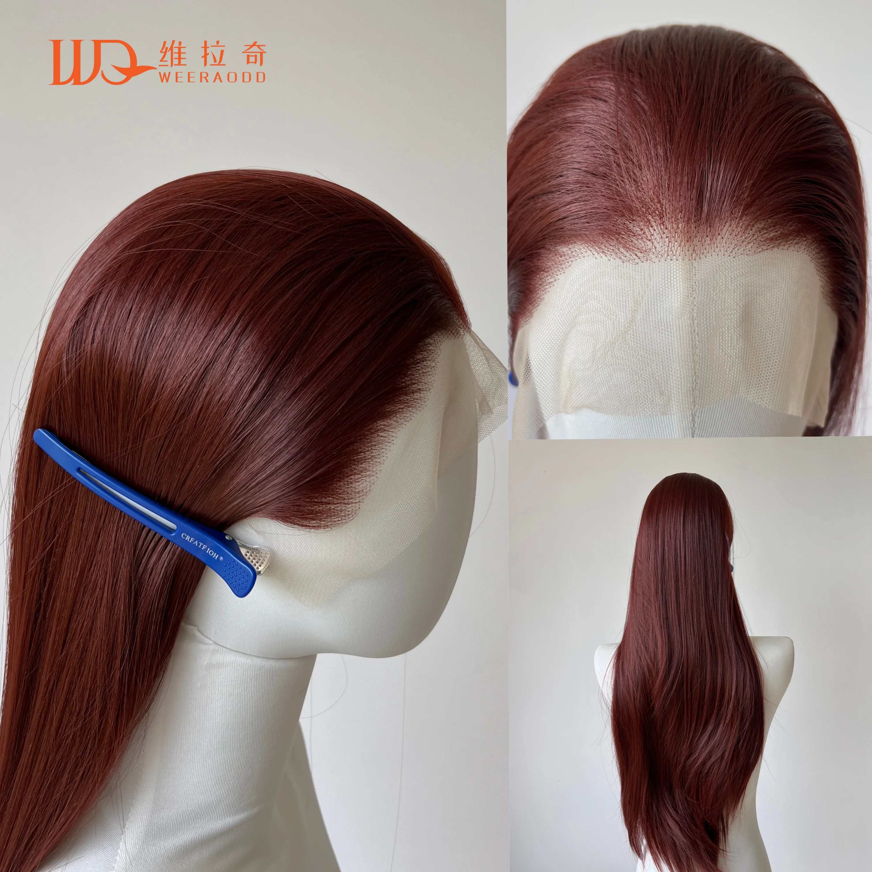 Медно-красный прямой парик Синтетические кружевные парики Длинный шелковый прямой парик Высококачественные парики фронта шнурка для женщин Ежедневное использование Парик для косплея
Медно-красный прямой парик Синтетические кружевные парики Длинный шелковый прямой парик Высококачественные парики фронта шнурка для женщин Ежедневное использование Парик для косплея