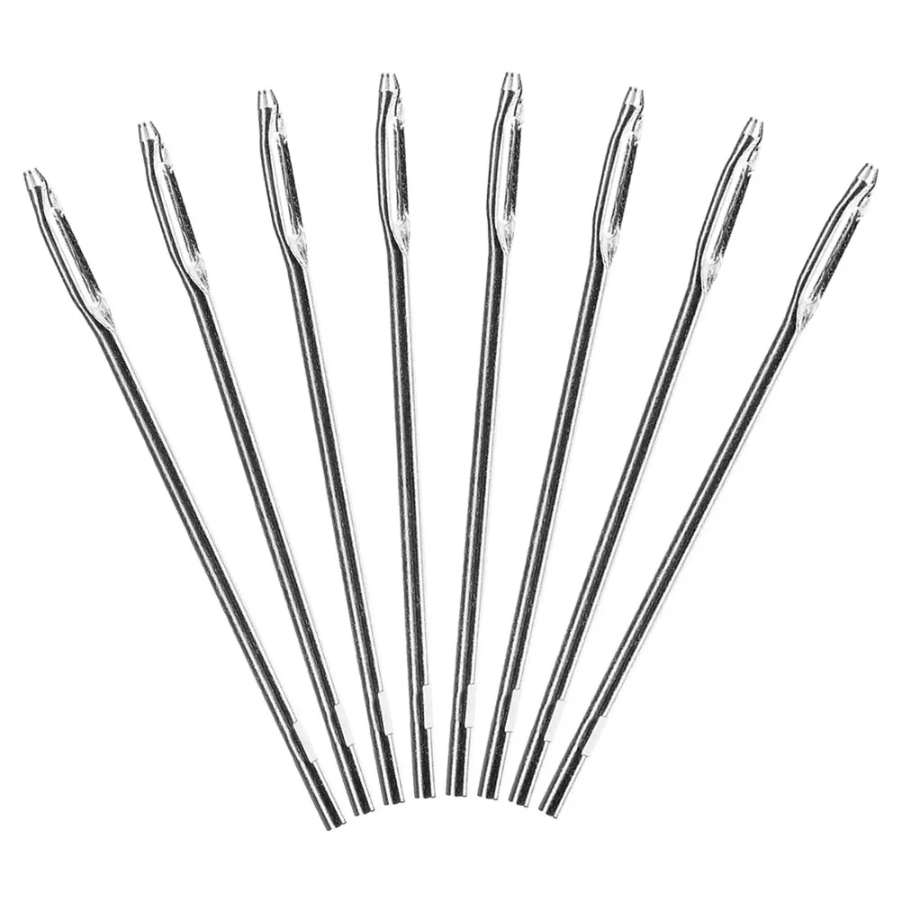 8pcs Repair Needle Glue Strip Plug Tool Patches Car Kit Silver Reamer Heavy Duty Bike Tire Repair Plug Split Eye
8pcs Repair Needle Glue Strip Plug Tool Patches Car Kit Silver Reamer Heavy Duty Bike Tire Repair Plug Split Eye