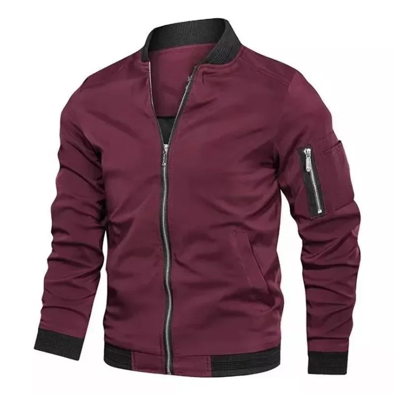 Cycling Jacket Thin Long Sleeve Baseball Uniform Windproof Jacket Outdoor Sports Coat Solid Zipper Casual Men's Jacket Autumn
Cycling Jacket Thin Long Sleeve Baseball Uniform Windproof Jacket Outdoor Sports Coat Solid Zipper Casual Men's Jacket Autumn