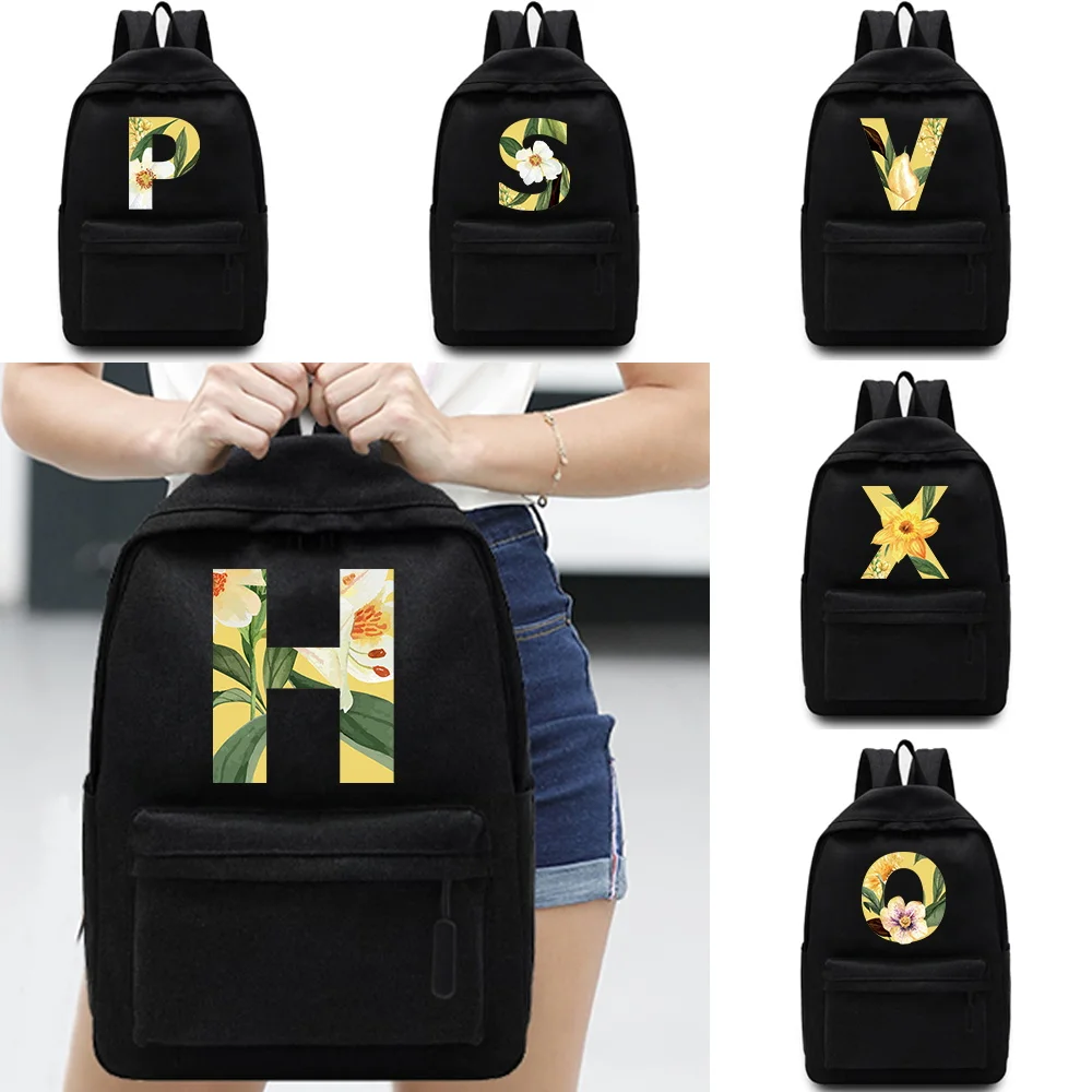 Stylish and Simple Laptop Backpack Unisex Sports Bag Floral Printed Leisure Backpack
Stylish and Simple Laptop Backpack Unisex Sports Bag Floral Printed Leisure Backpack