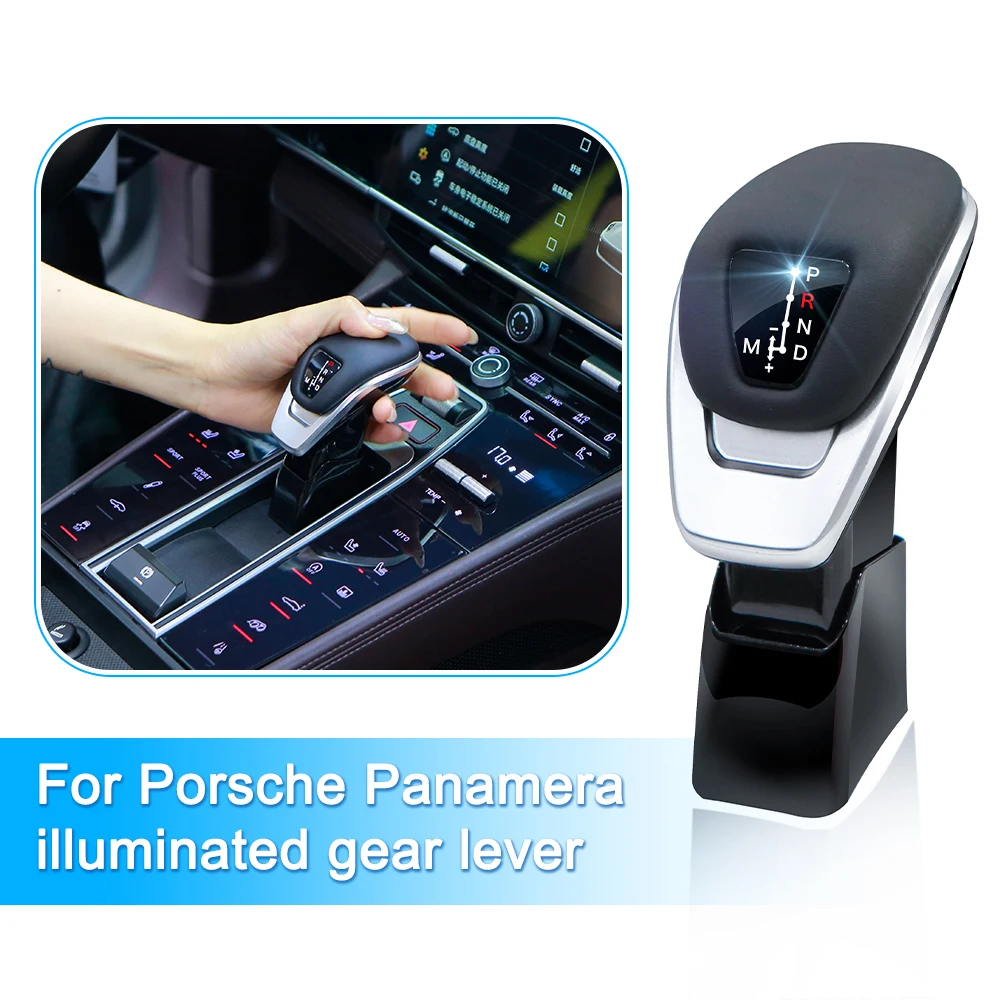 For Porsche 970 Panamera 2010-2016 Gear Shift Knob Shifter Cover Modification Gearbox Button Handle LED Car Accessory
For Porsche 970 Panamera 2010-2016 Gear Shift Knob Shifter Cover Modification Gearbox Button Handle LED Car Accessory