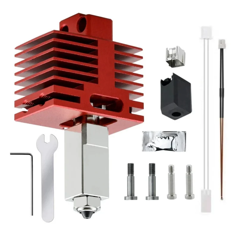 Модернизированные наборы Hotend для Bambu Lab P1S, P1P, X1, X1C, X1E, цельный комплект Hotend из закаленной стали TZ4.0 с диском X1
Модернизированные наборы Hotend для Bambu Lab P1S, P1P, X1, X1C, X1E, цельный комплект Hotend из закаленной стали TZ4.0 с диском X1