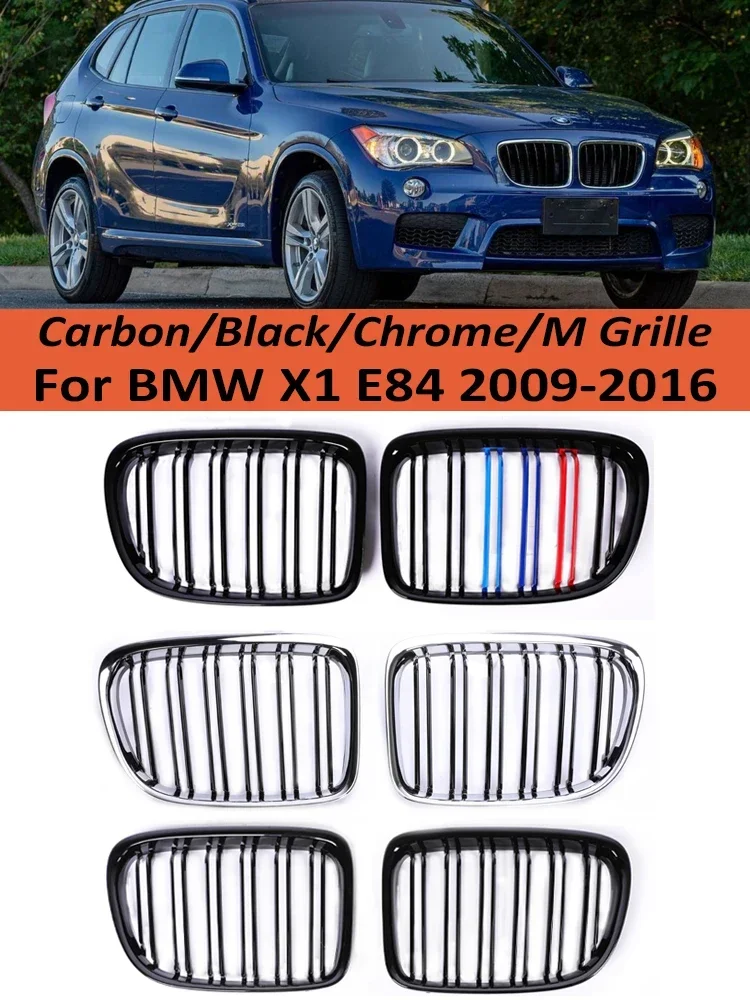 Front Refiting Replcement Racing Grill Chrome Black Bumper Kidney M Color Grille Cover For BMW X1 E84 2009-2016 SDrive XDrive
Front Refiting Replcement Racing Grill Chrome Black Bumper Kidney M Color Grille Cover For BMW X1 E84 2009-2016 SDrive XDrive