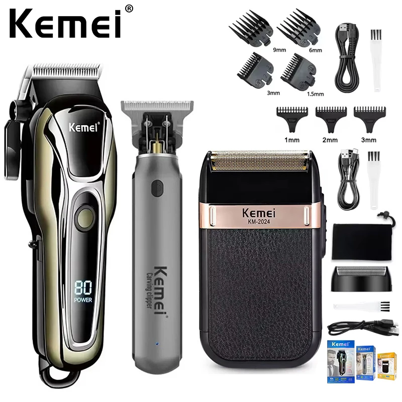 Clippers Electric Hair Trimmer for men Electric shaver professional Men's Hair cutting machine Wireless barber trimmer
Clippers Electric Hair Trimmer for men Electric shaver professional Men's Hair cutting machine Wireless barber trimmer