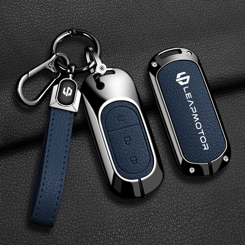 Car Zinc Alloy Leather Key Case Cover Shell For Leapmotor C16 C11 C10 C01 B10 T03 S01 Type Protector Auto Keychain Accessories
Car Zinc Alloy Leather Key Case Cover Shell For Leapmotor C16 C11 C10 C01 B10 T03 S01 Type Protector Auto Keychain Accessories