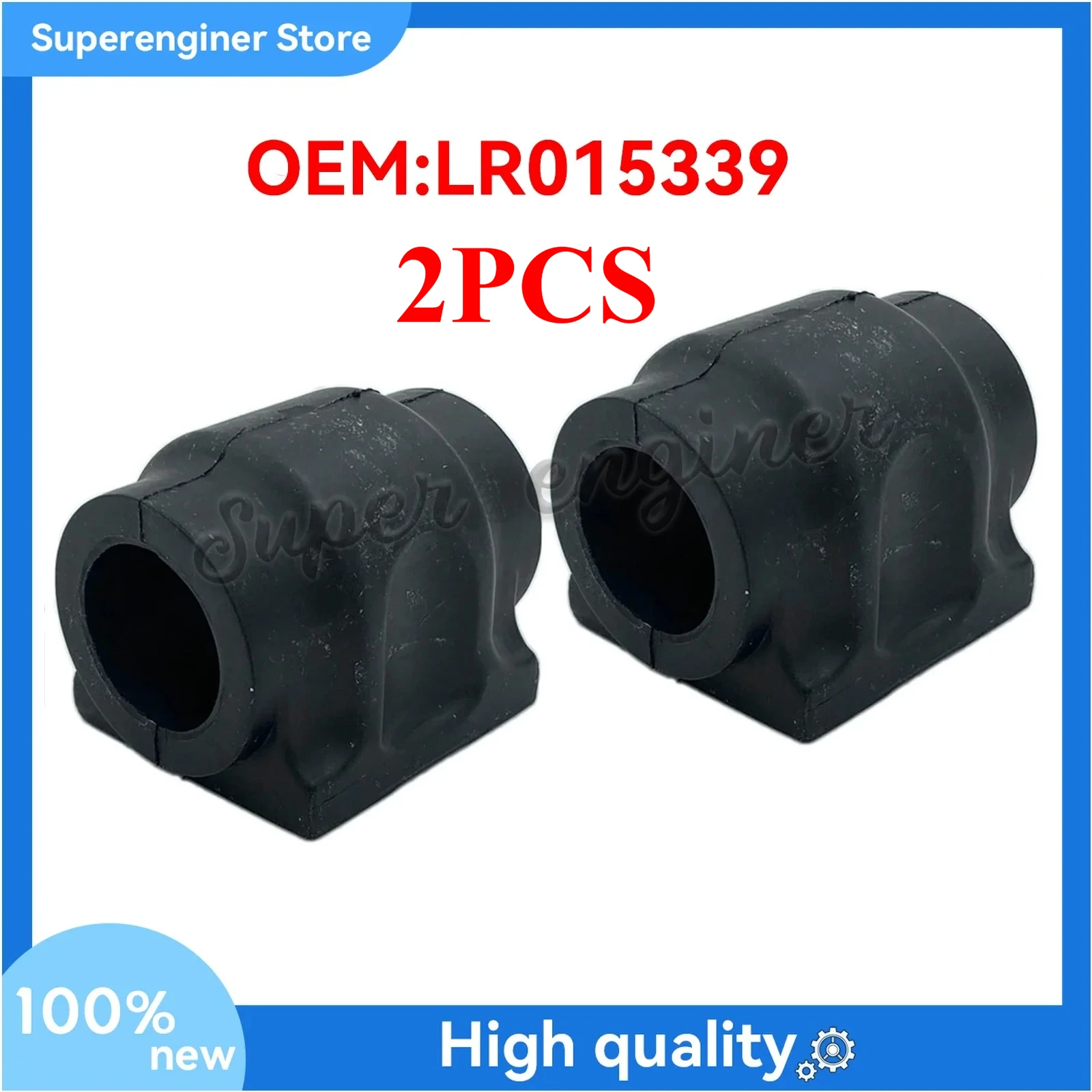 2PCS Front Sway Bar Bushing LR015339 LH+RH Fit For 2005-2009 Land Rover LR3
2PCS Front Sway Bar Bushing LR015339 LH+RH Fit For 2005-2009 Land Rover LR3