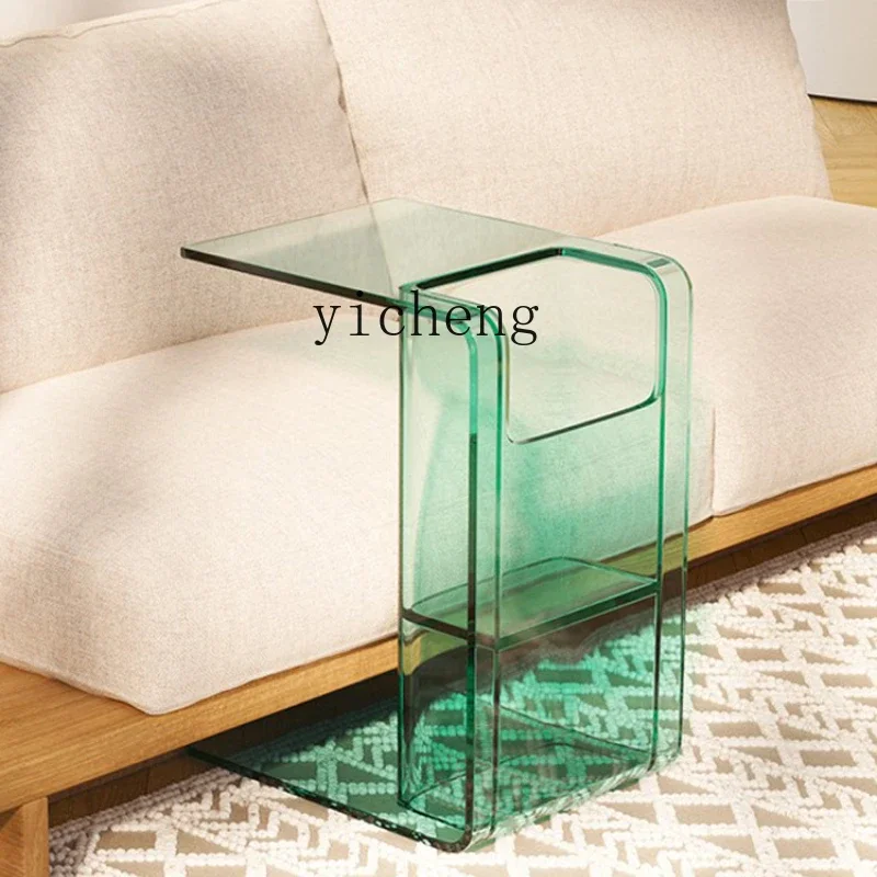 ZC sofa acrylic transparent color side table bedside table mobile small coffee table
ZC sofa acrylic transparent color side table bedside table mobile small coffee table