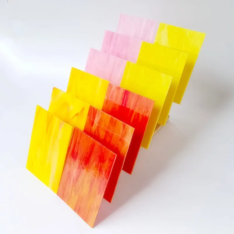 12pcs 4X6in Rainbow color Transparent stained glass sheets diy mosaic tile glassstained glass supplies crafts and art supplies
12pcs 4X6in Rainbow color Transparent stained glass sheets diy mosaic tile glassstained glass supplies crafts and art supplies