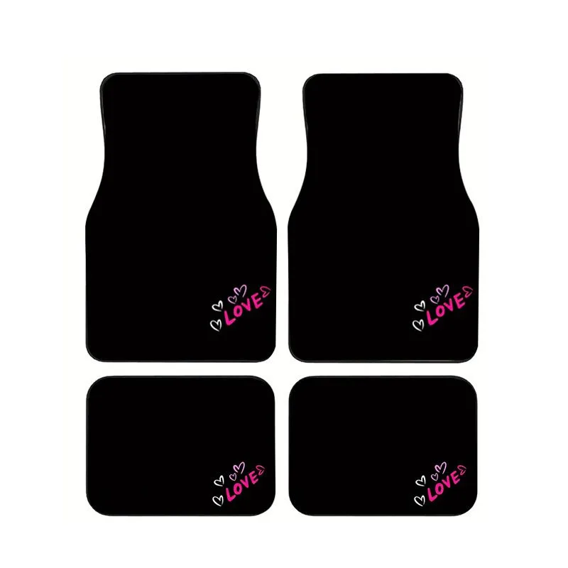 4Pcs Love Pink Heart Print Car Floor Mats Universal Non-slip Waterproof Floor Mats for Car SUV Truck Interior Decor
4Pcs Love Pink Heart Print Car Floor Mats Universal Non-slip Waterproof Floor Mats for Car SUV Truck Interior Decor