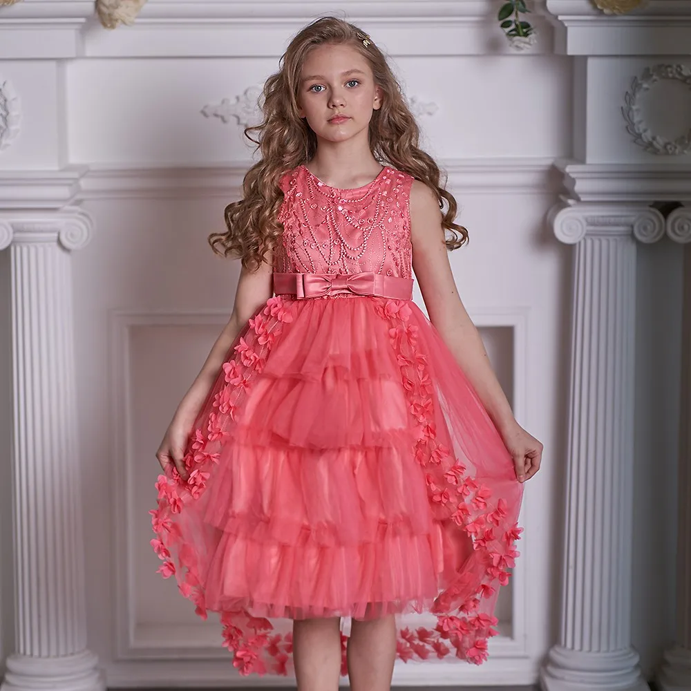 Summer Children Girls Elegant Princess Dresses Bowknot Christmas Sleeveless Dress Fashion Kids Girl Puffy Tulle Ball Gown
Summer Children Girls Elegant Princess Dresses Bowknot Christmas Sleeveless Dress Fashion Kids Girl Puffy Tulle Ball Gown