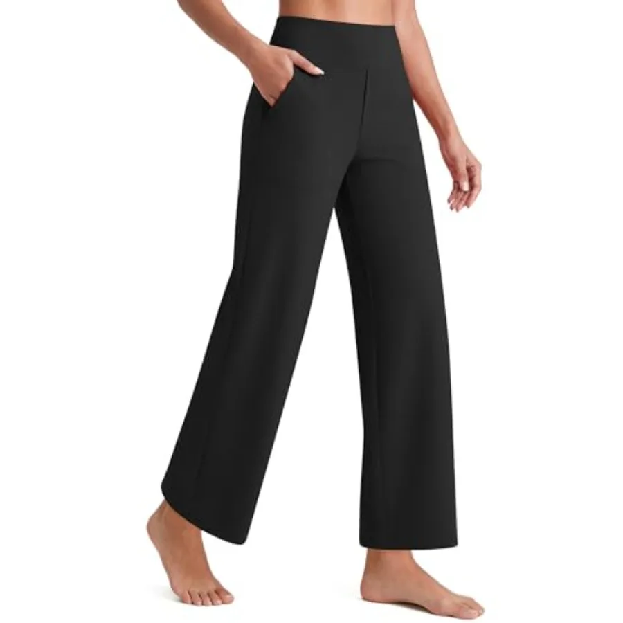 G4Free EverGoing Wide Leg Ankle Pants for Women Yoga Dress Pants High Waist Stretch with Pockets Casual Work
G4Free EverGoing Wide Leg Ankle Pants for Women Yoga Dress Pants High Waist Stretch with Pockets Casual Work